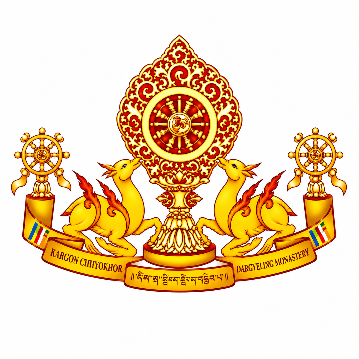 Kargon Chhyokhor Dargheling Monastery logo