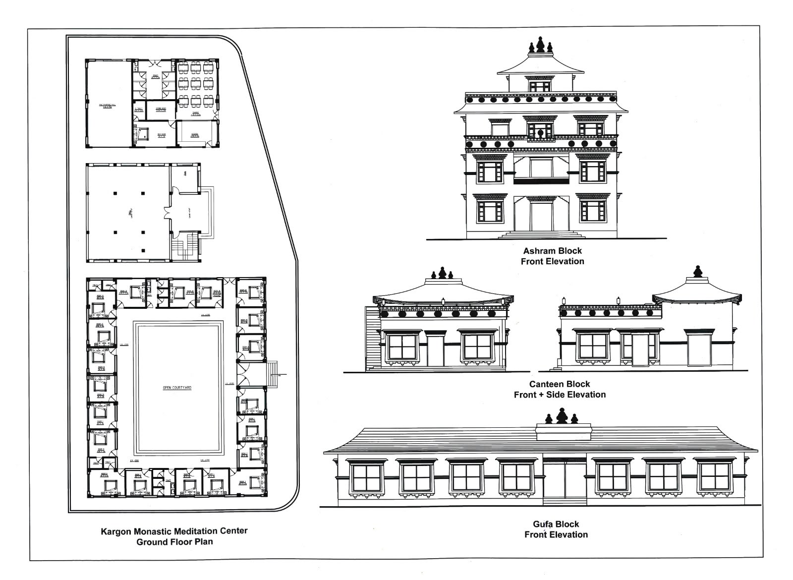 Ground Floor Plan & Elevation